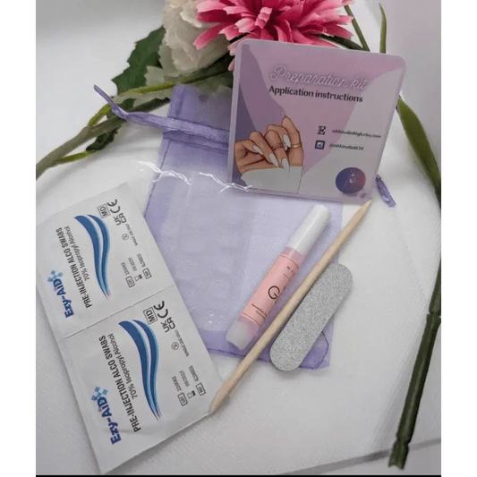 Blue & White Greek Tile Nails - Luxury Press On Nails | Clearance 10pc Set | Limited Edition Reusable Nails UK - Nikki Nailed it