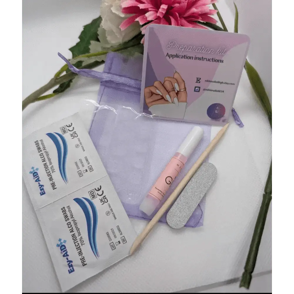 Lavender Dreams Nails - Limited Edition Clearance Press On Nails UK | Luxury Reusable 10pc Set - Nikki Nailed it