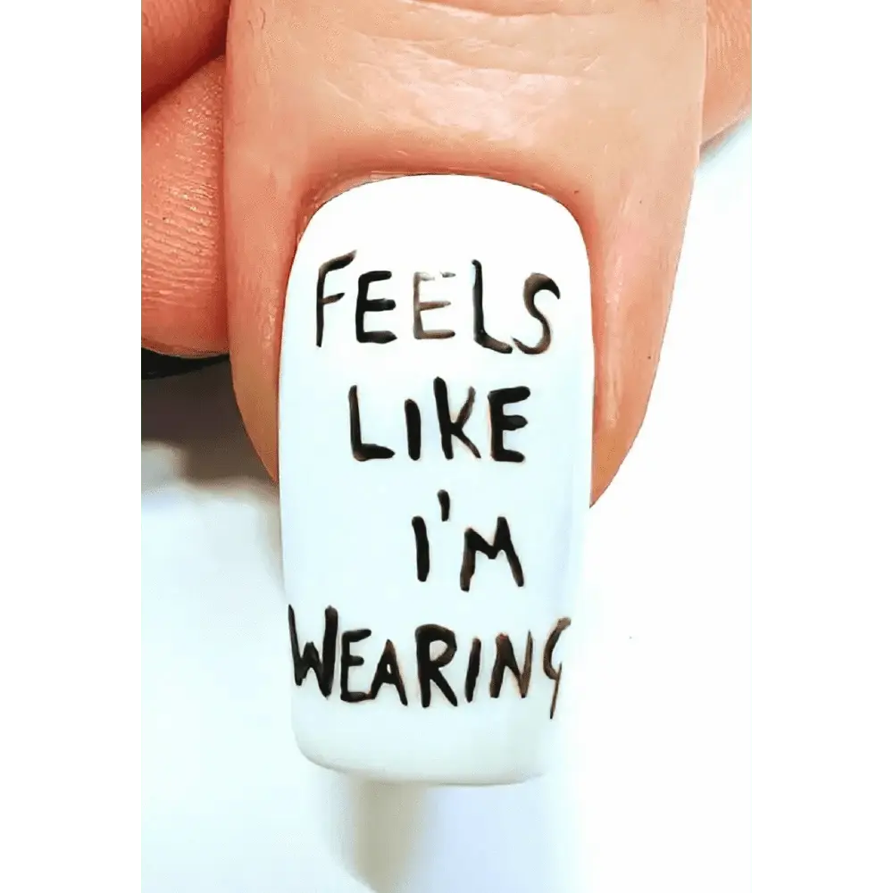 Ned Flanders Nails | Nothing At All Design | 10pc Luxury Press On Nails Set | Reusable Artificial Nails UK - Nikki Nailed it
