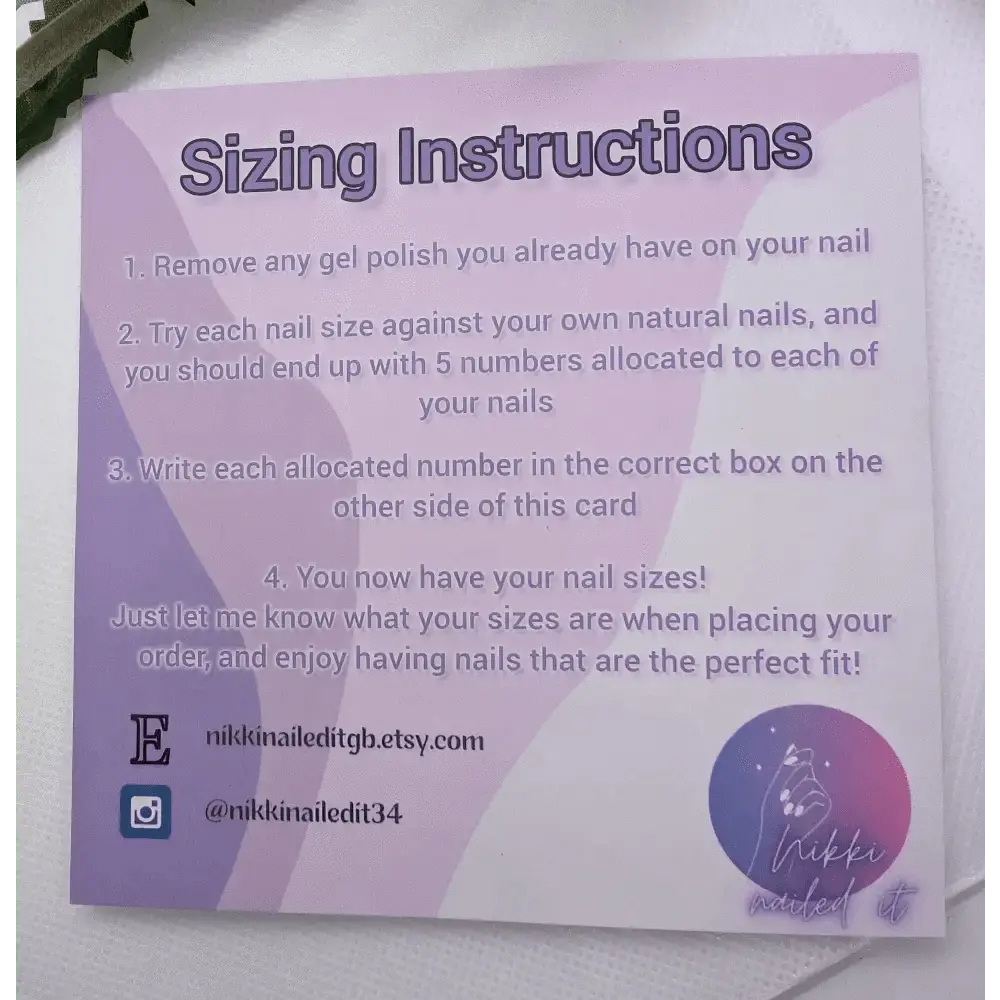 Ready to Wear Sizing Kit for Press On Nails - Solid & Glitter Almond, Square, Stiletto, Oval, Coffin | Short, Medium, Long | 20pc Set - Nikki Nailed it