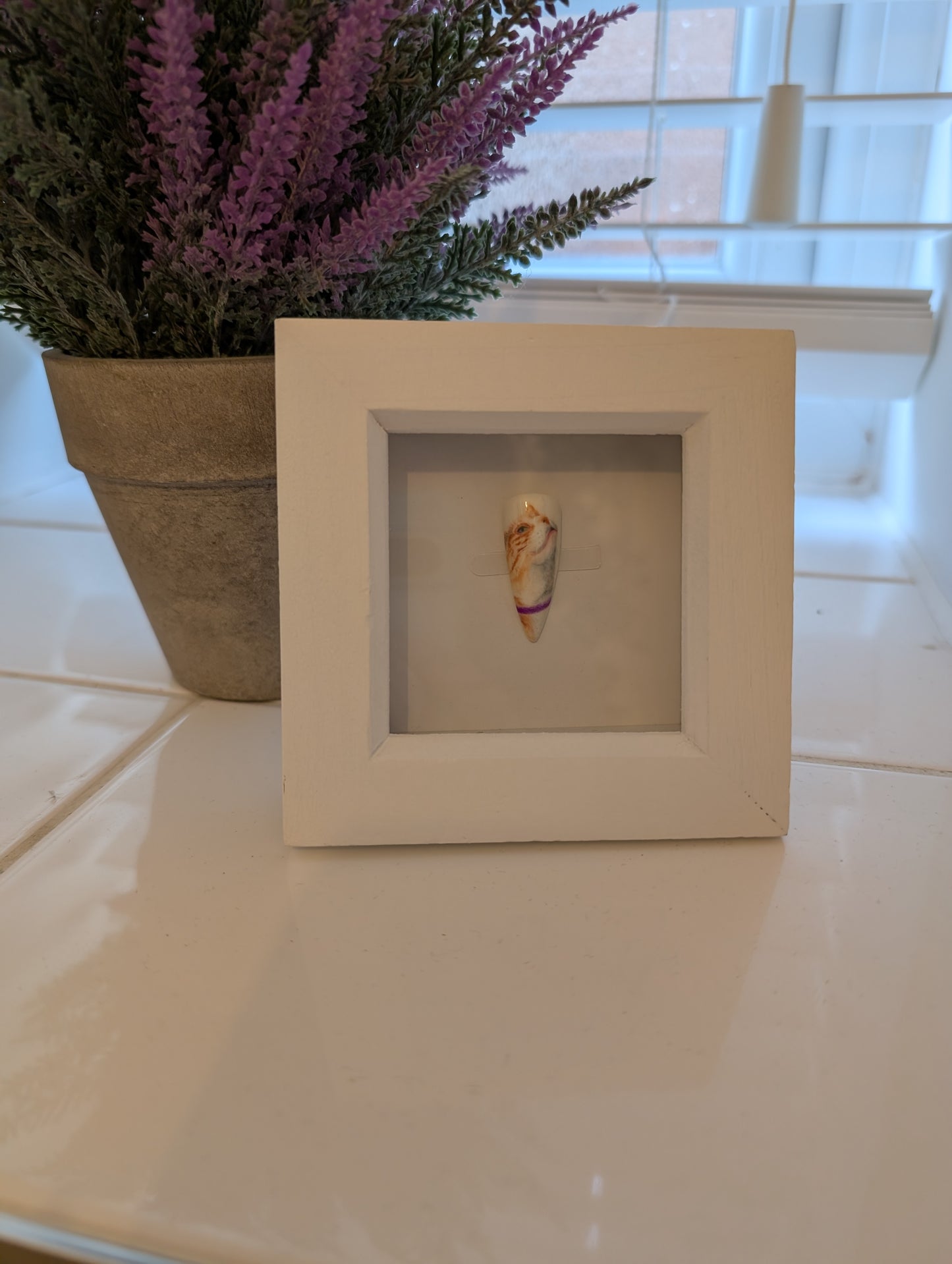 Miniature Portrait - Framed Nail Art Commission
