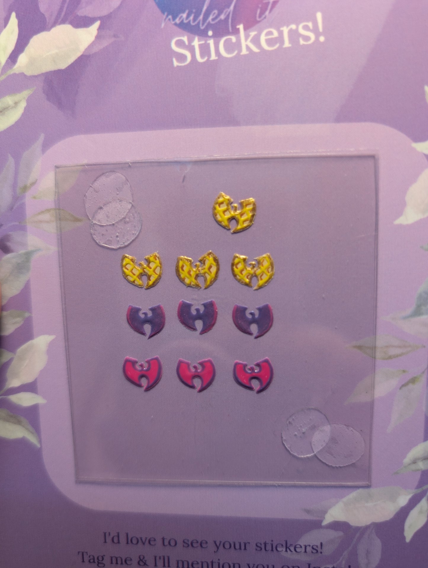 Hand Painted Nail Stickers | Custom Gel Nail Stickers for DIY Manicure | Cute Nail Stickers | Gift Idea & Self Care | Fall Nails